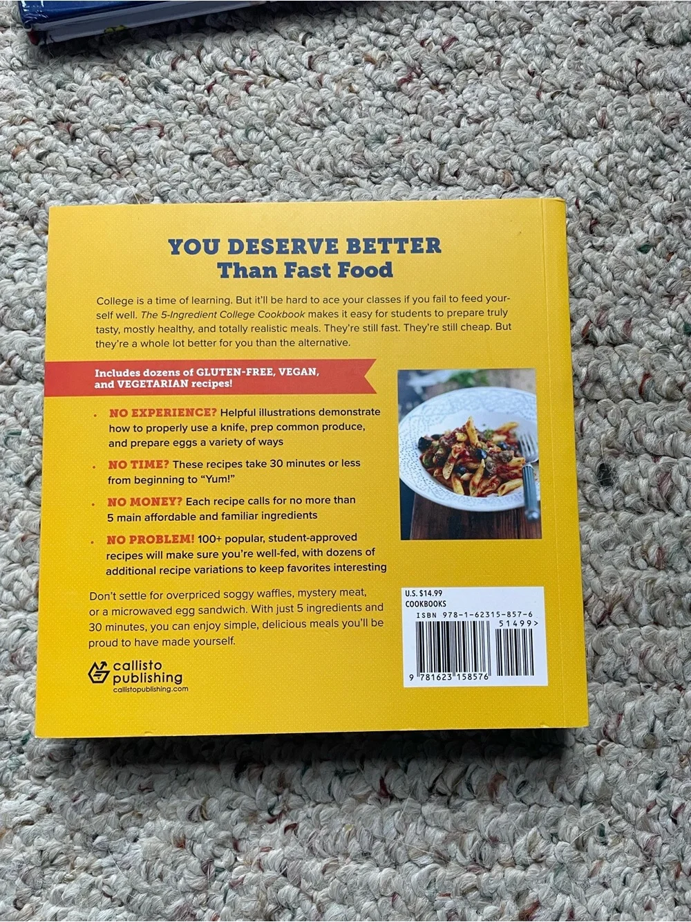 N/A college cookbook